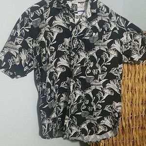 Volcom Hawaiian Style Half Button Shirt